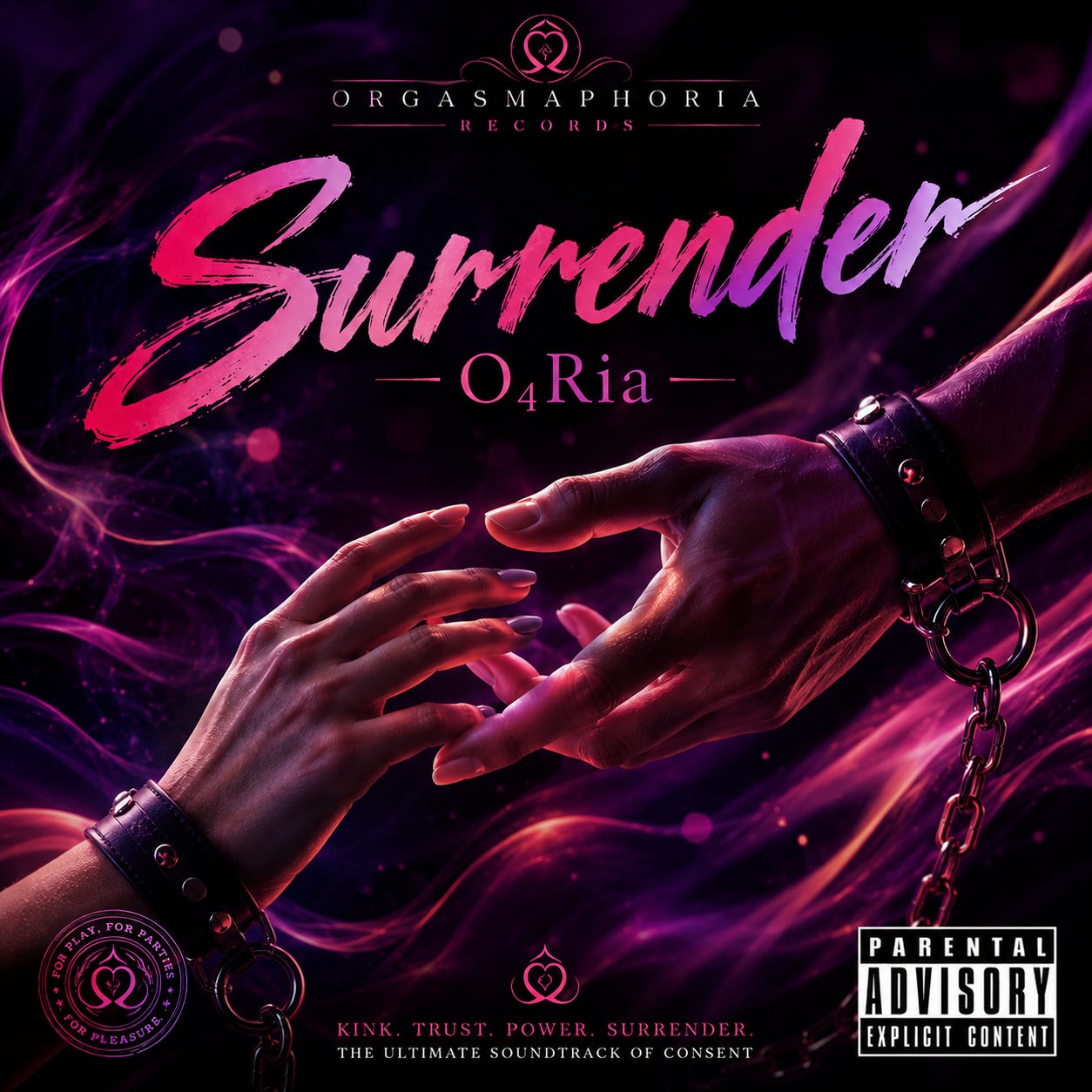 Artwork accompanying Surrender: Our First Steps into Shared Sound